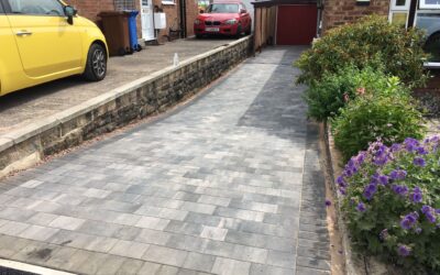 Block Paved Driveway installed in Hyde, Tameside