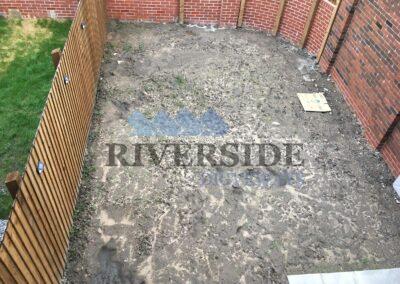 Before Porcelain installation in Springhead, Oldham