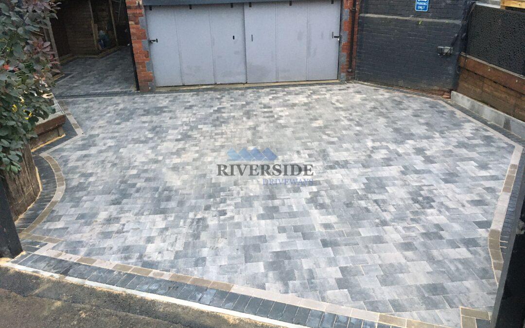 Block paving installation at Barnsley Town Centre