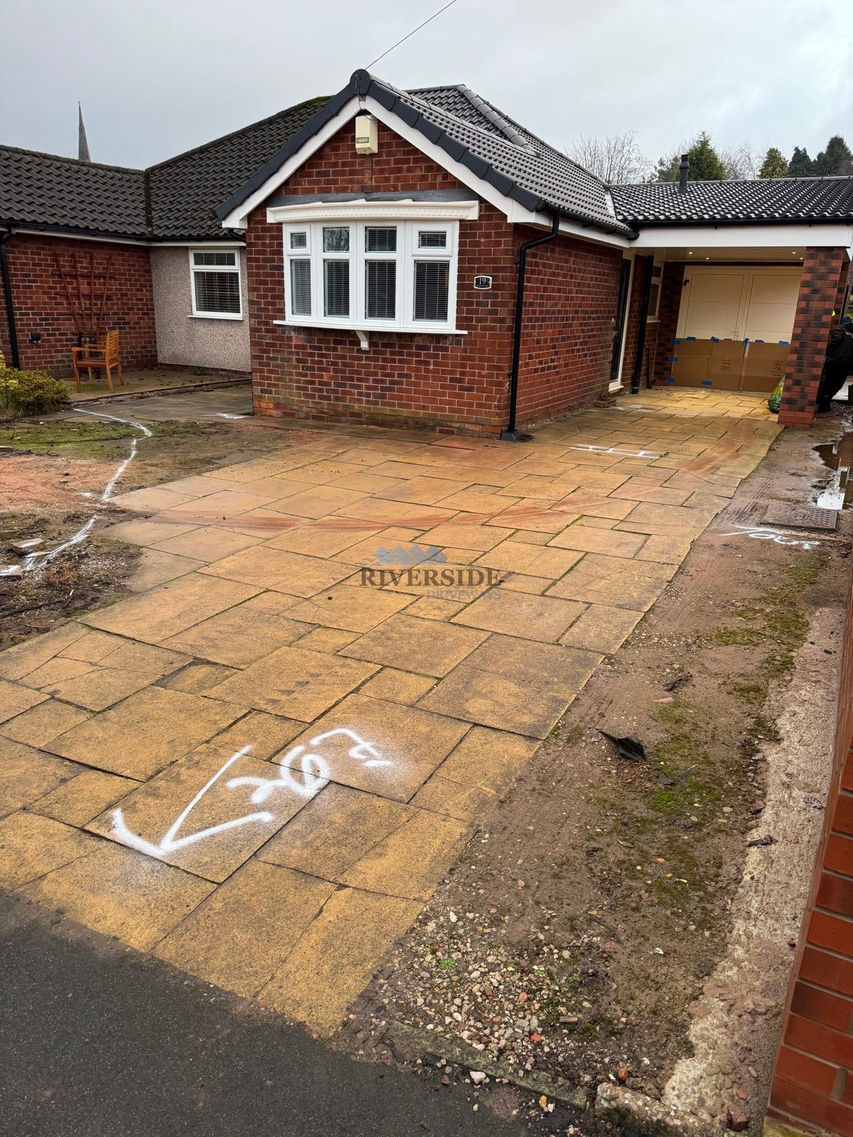 Riverside Block Paved