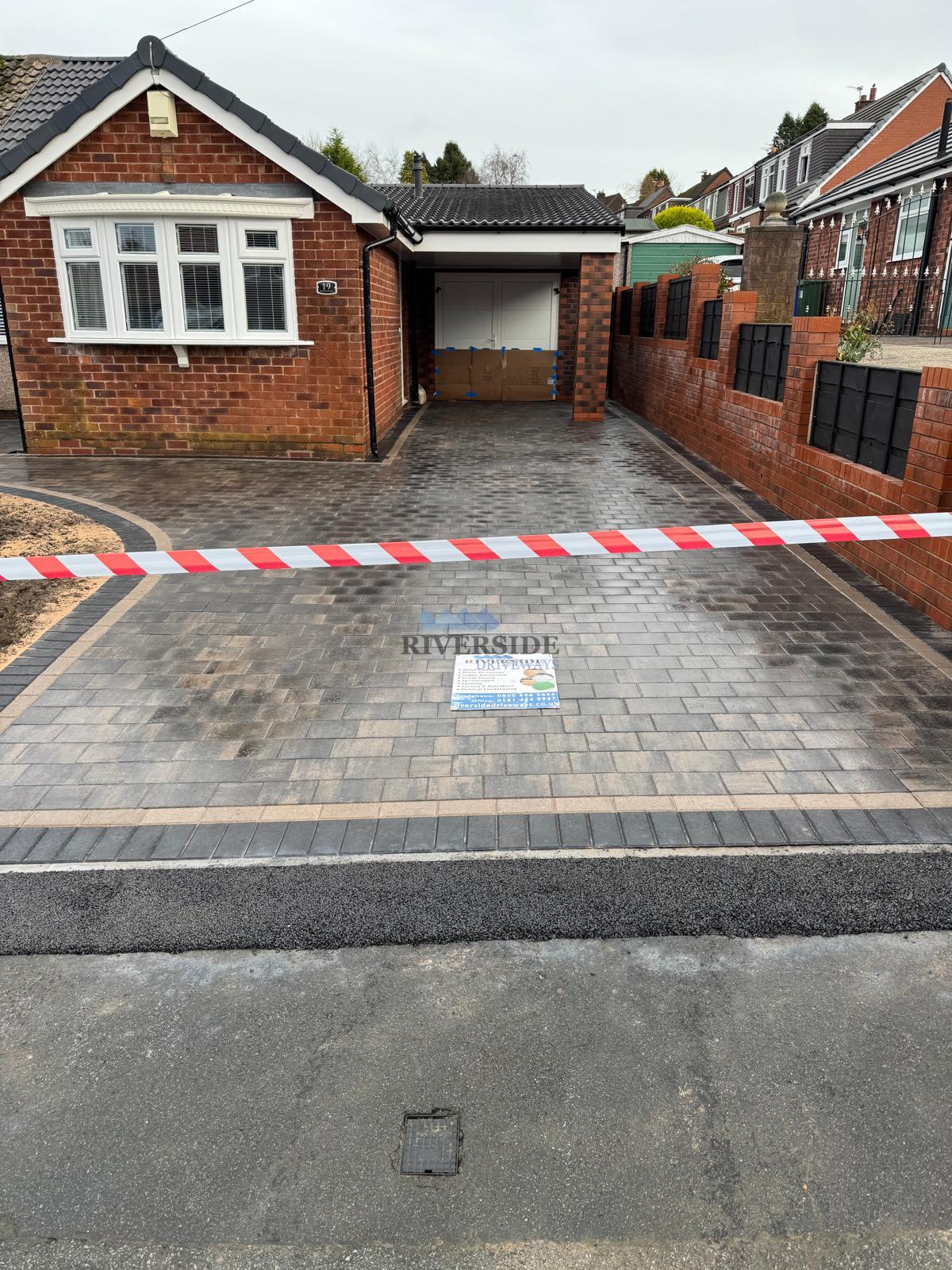 Riverside Block Paved