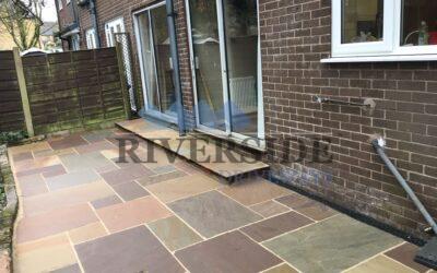 Harvest Blend Patio at Glossop Tameside