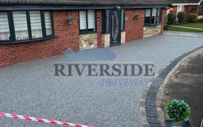 Moonshine resin driveway and patio Tameside Denton